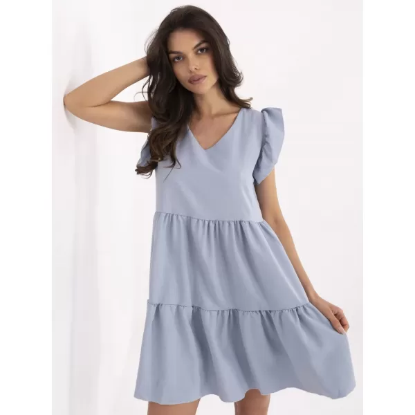  Dámské šaty RUE PARIS WN-SK-704.83 LIGHT BLUE 