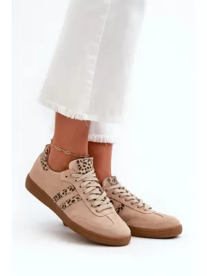 Dámské tenisky ZAZOO N1068 32634 BEIGE