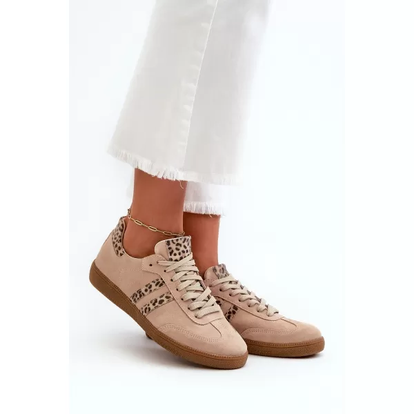 Dámské tenisky ZAZOO N1068 32634 BEIGE 