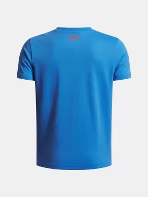 Chlapecké triko UNDER ARMOUR UA B BOXED SPORTS UPDATE SS 1388672-402 MODRÁ