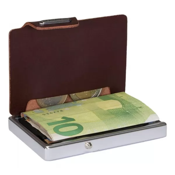  Peněženka MONDRAGHI Silhouette Modern Deer BROWN 