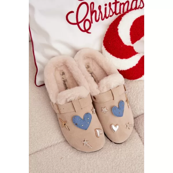  Dámské pantofle BOTO THALORA 40802 BEIGE 