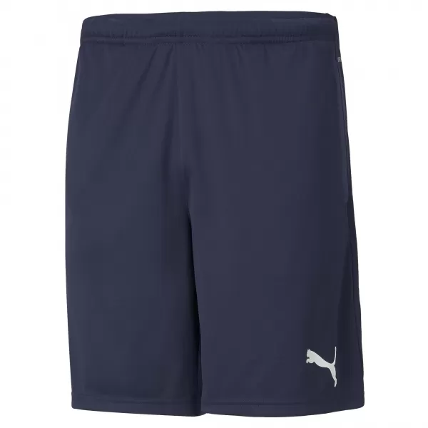  Pánské kraťasy PUMA TEAMRISE TRAINING SHORTS 657336_06 PEACOAT/PUMA WHITE 