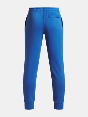 Chlapecké tepláky UNDER ARMOUR UA RIVAL FLEECE JOGGERS 1379787-402 MODRÁ