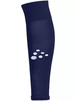 Dětské sportovní štulpny CRAFT TW Squad Sock W-O Foot Solid Jr NÁMOŘNÍ MODRÁ
