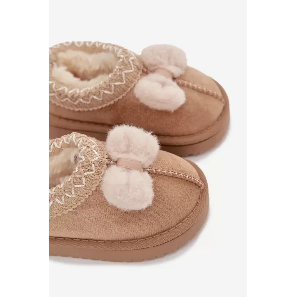 Dětské sněhule BOTO DAVEN 40657 BEIGE 