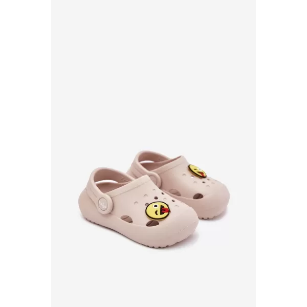  Dětské pantofle BOTO LEMIGOSE 880 37663 BEIGE 