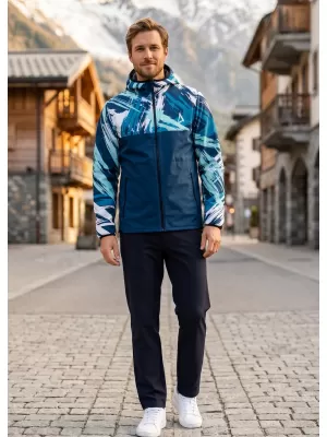 Pánská softshellová bunda premium ALTISPORT VOJ/ALM039JACK01 NÁMOŘNÍ MODRÁ