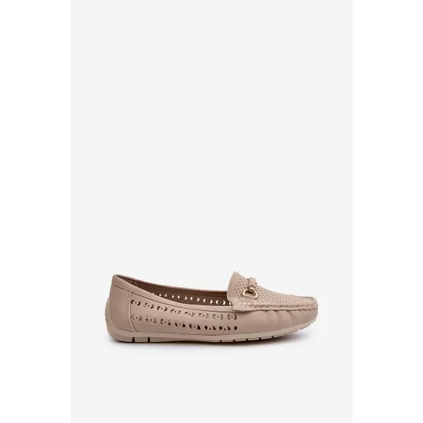 Dámské mokasíny BOTO RASIRNA 31619 BEIGE 