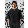 Pánské oversized triko NEBBIA x Sexsdreams 809 BLACK
