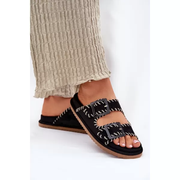  Dámské pantofle BOTO VISLEY 37423 BLACK 