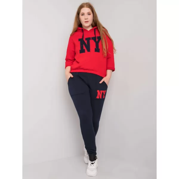  Dámský set RELEVANCE RV-KMPL-6918.04 NAVY BLUE-RED 