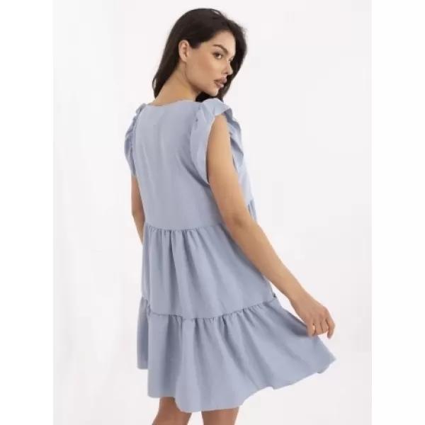  Dámské šaty RUE PARIS WN-SK-704.83 LIGHT BLUE 