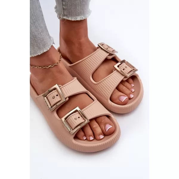  Dámské žabky ZAXY LL285087 BEIGE 
