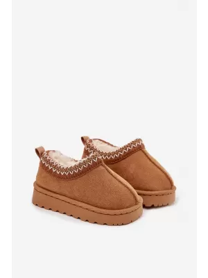 Dětské sněhule BOTO PRINA 39508 CAMEL