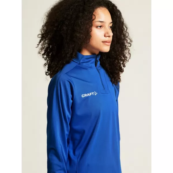  Dámská tréninková bunda s 1/4 zipem CRAFT TW Evolve 2.0 Half Zip W KLUBOVÁ KOBALTOVÁ 