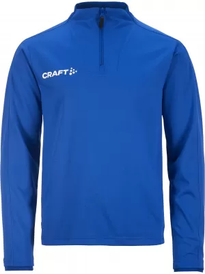 Dětská tréninková bunda s 1/4 zipem CRAFT TW Evolve 2.0 Half Zip Jr KLUBOVÁ KOBALTOVÁ