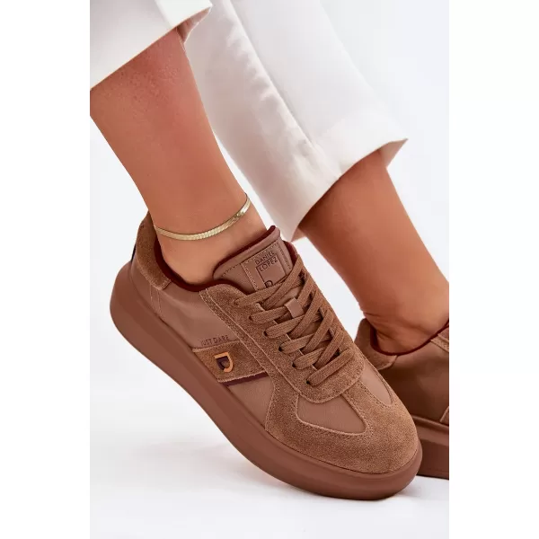  Dámské tenisky LOPEZ JUST DARE SS2D4005 BROWN/BEIGE 