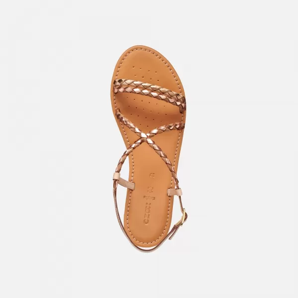  Dámské sandály GEOX SOZY S G013087 RŮŽOVÁ 