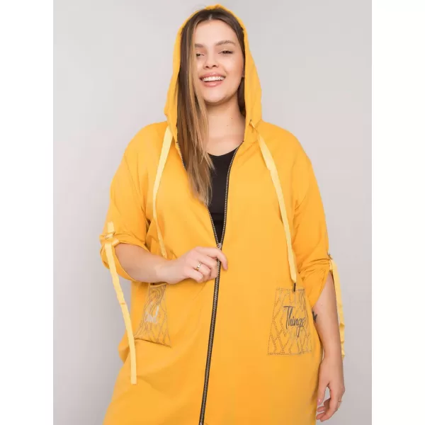  Dámská mikina RELEVANCE RV-BL-6795.84 DARK YELLOW 