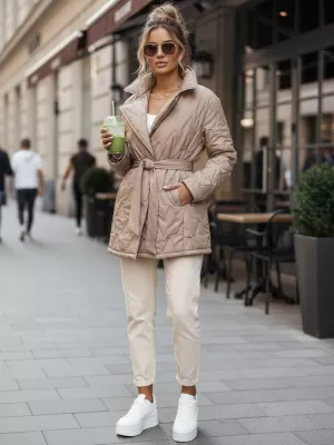 Dámská bunda DSTREET KARAMELOVÁ