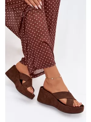Dámské pantofle BOTO CALORINE 41357 BROWN
