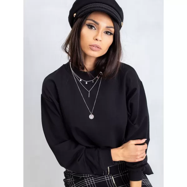  Dámská mikina BASIC FEEL GOOD RV-BL-5185.82P NOIRE 