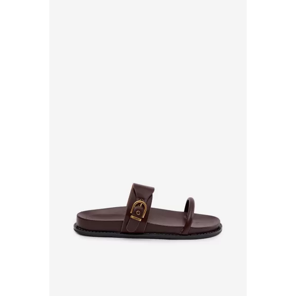  Dámské pantofle BOTO SARILISSE 41610 BROWN 