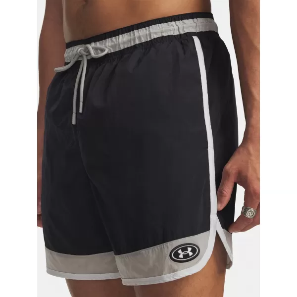 Pánské kraťasy UNDER ARMOUR UA ICON WOVEN TRACK SHORTS 6009350-001 ČERNÁ 