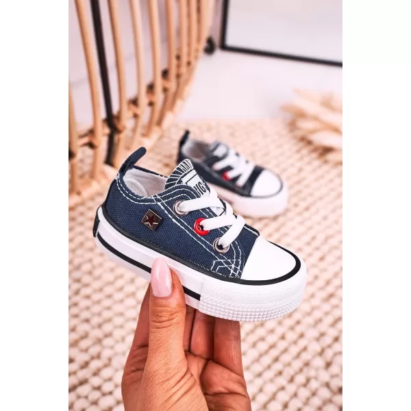  Dětské tenisky BIG STAR HH374195 NAVY 
