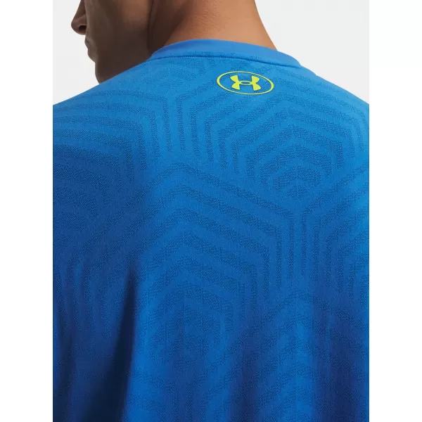  Pánské triko UNDER ARMOUR UA M CHALLENGER PRO SS 6009620-402 MODRÁ 