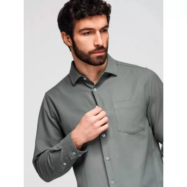  Pánská košile OMBRE K694 KHAKI 