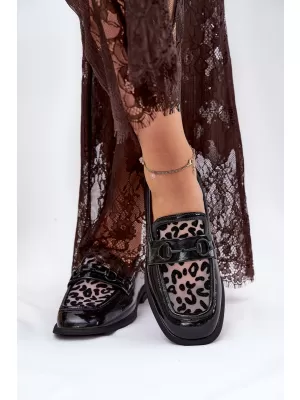 Dámské mokasíny VINCEZA 31931 BLACK