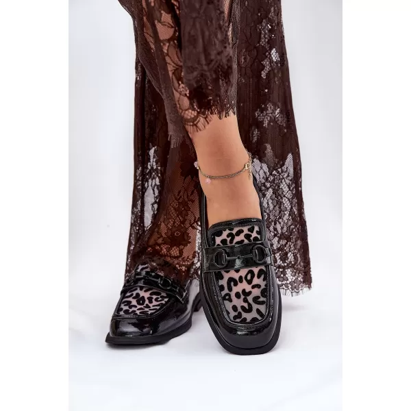 Dámské mokasíny VINCEZA 31931 BLACK 