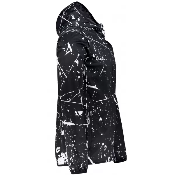  Pánská softshellová bunda premium ALTISPORT VOJ/ALM034JACK01 ČERNÁ 