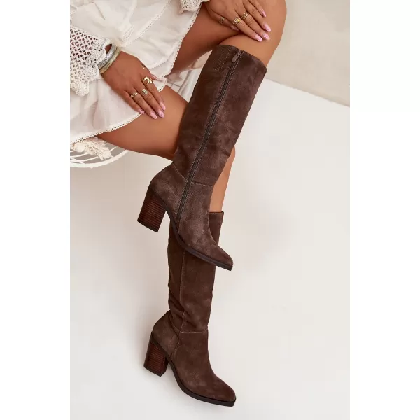  Dámské kozačky BOTO LISSARA 38607 KHAKI 