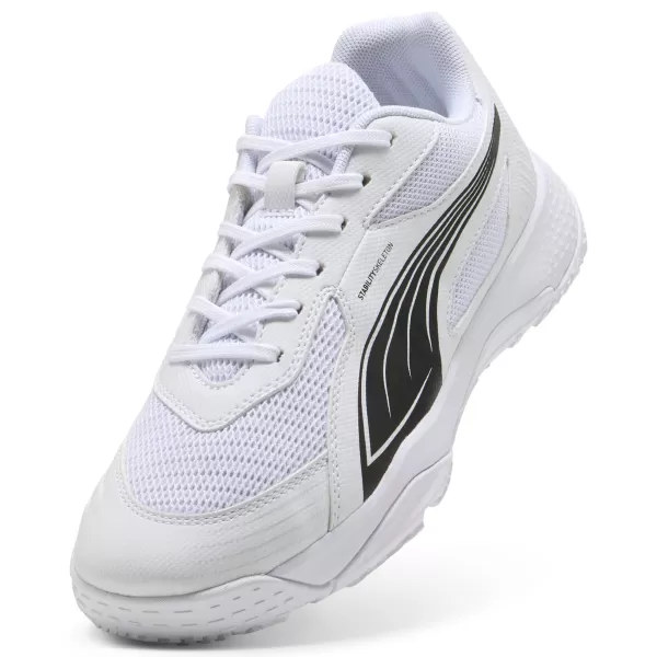  Dětské boty PUMA SOLARFLASH III JR 107851_08 PUMA WHITE/PUMA BLACK 