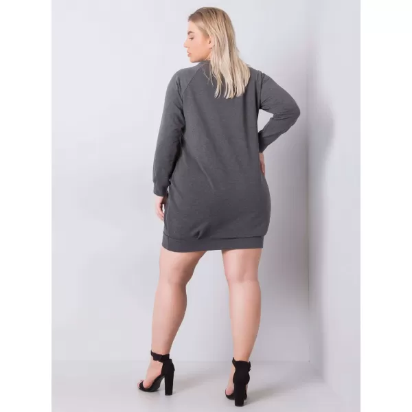  Dámské šaty BASIC FEEL GOOD RV-SK-6296.99 DARK GREY 