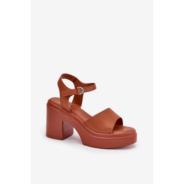  Dámské sandály BOTO KORLEVIA 36034 CAMEL 
