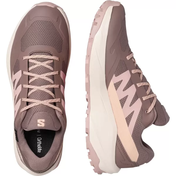  Dámské boty SALOMON OUTSCAPE GTX W L49145200 IRON/VANILLA ICE/ALMOND CREAM 