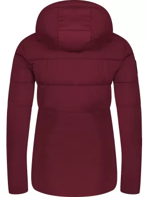 Dámská zimní bunda NORDBLANC KNOLL NBWJL8272 VÍNOVÁ