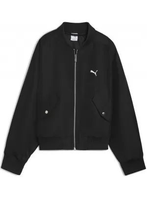 Dámské bunda PUMA T7 SATIN BOMBER JACKET 632168-01 PUMA BLACK