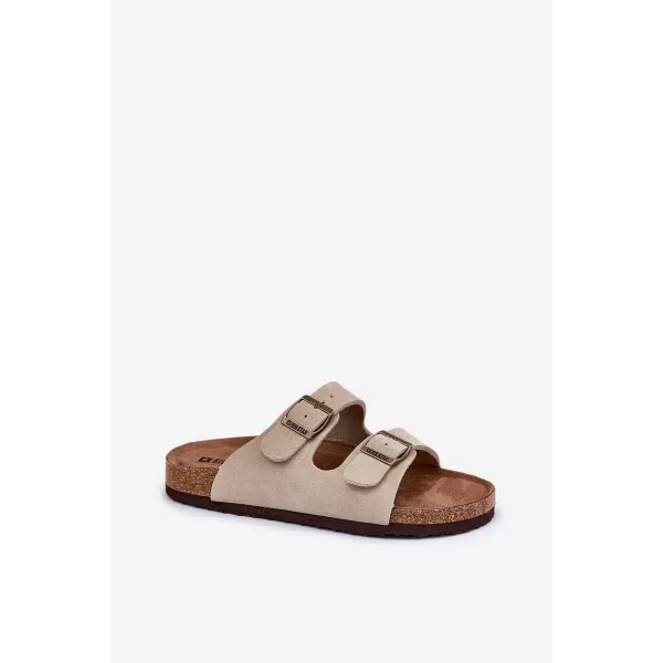  Dámské pantofle BIG STAR RR274A391 BEIGE 
