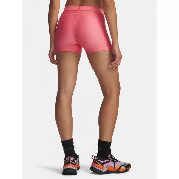  Dámské kraťasy UNDER ARMOUR HEATGEAR SHORTY 6010725-600 RŮŽOVÁ 