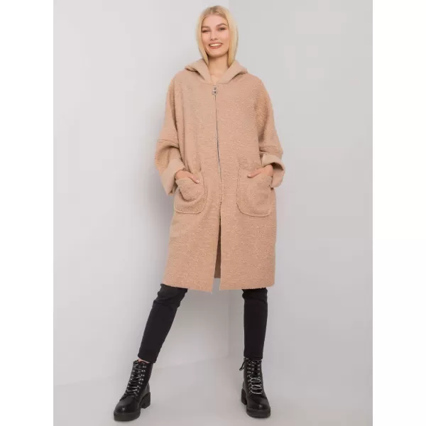  Dámský kabát OCH BELLA TW-PL-BI-21715.63P BEIGE 