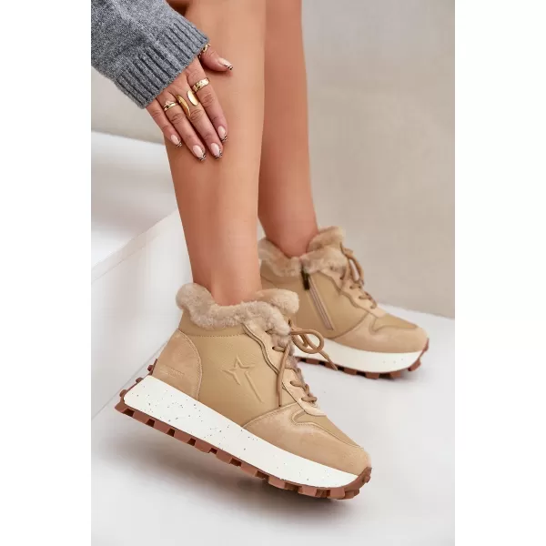  Dámské boty BIG STAR OO274A330 BEIGE 