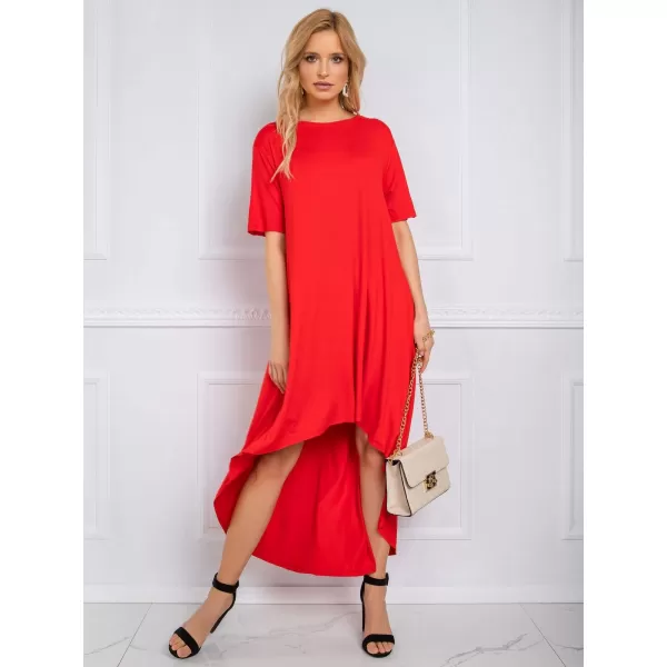  Dámské šaty RUE PARIS RV-SK-R4889.09 RED 