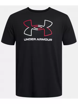 Pánské triko UNDER ARMOUR GL FOUNDATION UPDATE SS 1382915-001 ČERNÁ