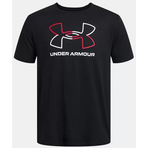  Pánské triko UNDER ARMOUR GL FOUNDATION UPDATE SS 1382915-001 ČERNÁ 