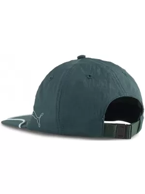 Kšiltovka PUMA MCFC CELLERATOR CAP 026503-05 GREEN TERRAIN/TURQUOISE SURF